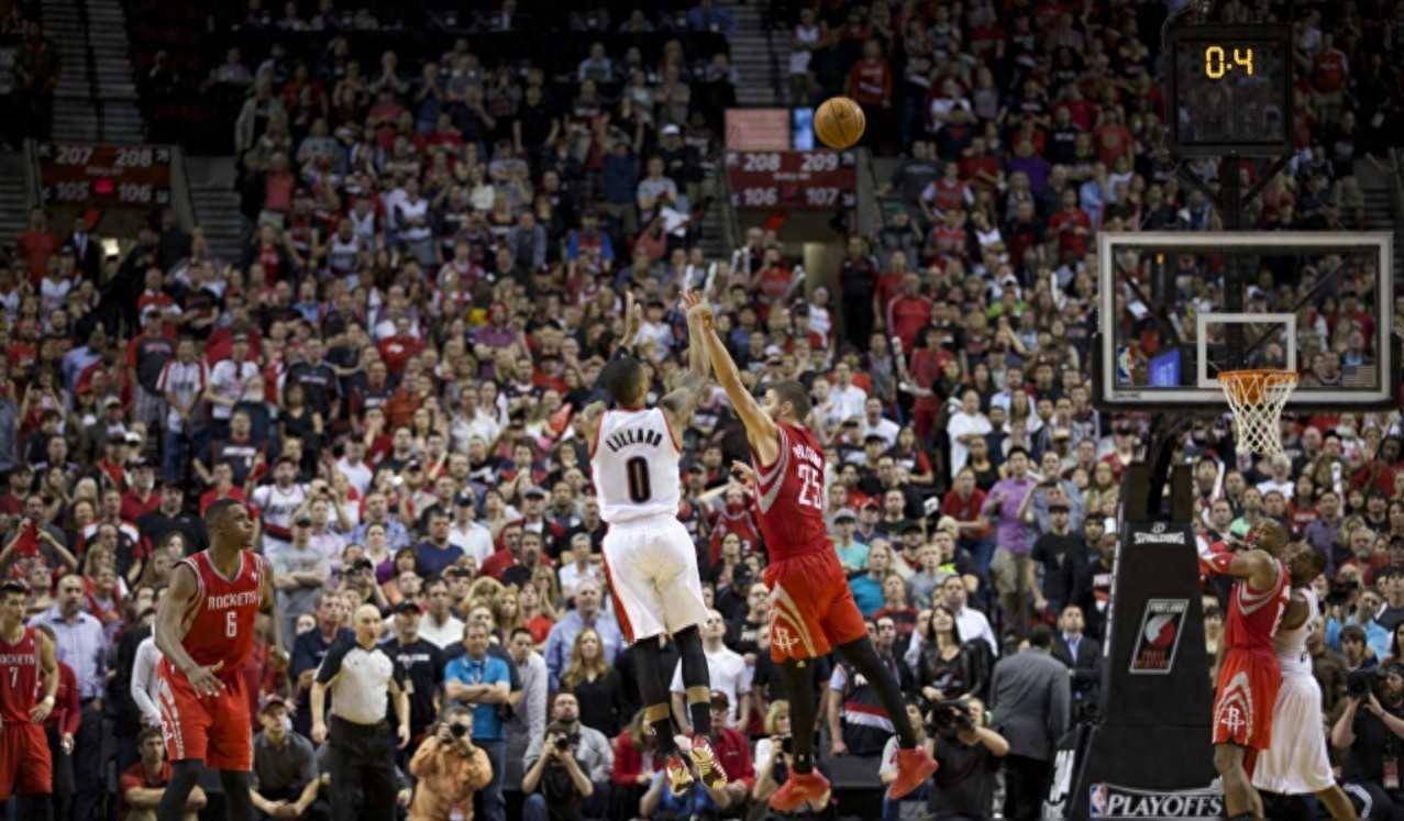 北京队鏖战公牛，利拉德惊艳四座